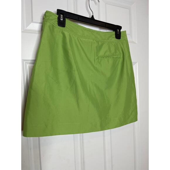 Izod XFG Cool FX Green Golf Tennis Pickleball Skort 2 Zip Pockets Size 4 - Picture 3 of 7